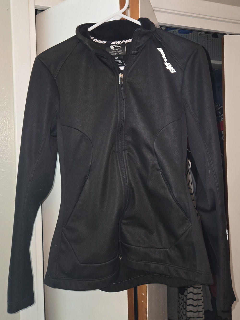 Ski-doo Women's Black Utility Zip Jacket